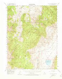 Download a high-resolution, GPS-compatible USGS topo map for Blanco Mountain, CA (1973 edition)