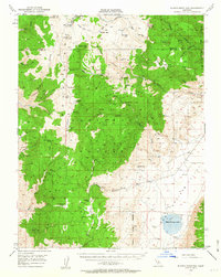 Download a high-resolution, GPS-compatible USGS topo map for Blanco Mountain, CA (1963 edition)