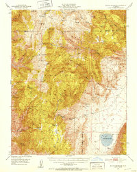 Download a high-resolution, GPS-compatible USGS topo map for Blanco Mountain, CA (1953 edition)