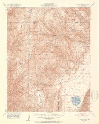 Download a high-resolution, GPS-compatible USGS topo map for Blanco Mountain, CA (1953 edition)