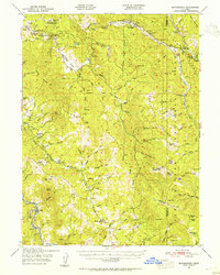 Download a high-resolution, GPS-compatible USGS topo map for Blocksburg, CA (1955 edition)