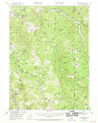 Download a high-resolution, GPS-compatible USGS topo map for Blocksburg, CA (1970 edition)