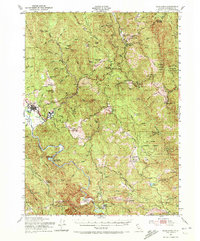 Download a high-resolution, GPS-compatible USGS topo map for Blue Lake, CA (1972 edition)