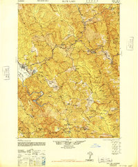 Download a high-resolution, GPS-compatible USGS topo map for Blue Lake, CA (1948 edition)