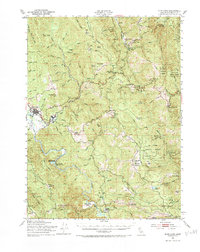Download a high-resolution, GPS-compatible USGS topo map for Blue Lake, CA (1984 edition)