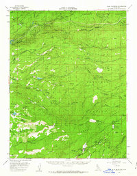 Download a high-resolution, GPS-compatible USGS topo map for Blue Mountain, CA (1963 edition)