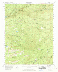 Download a high-resolution, GPS-compatible USGS topo map for Blue Mountain, CA (1970 edition)