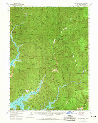 Download a high-resolution, GPS-compatible USGS topo map for Bollibokka Mtn, CA (1967 edition)