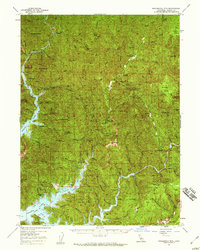 Download a high-resolution, GPS-compatible USGS topo map for Bollibokka Mtn, CA (1959 edition)