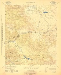 preview thumbnail of historical topo map of San Diego County, CA in 1942