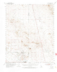 Download a high-resolution, GPS-compatible USGS topo map for Boron, CA (1971 edition)