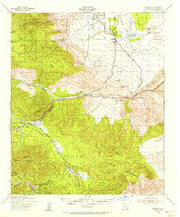 preview thumbnail of historical topo map of San Diego County, CA in 1939