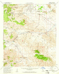 Download a high-resolution, GPS-compatible USGS topo map for Borrego, CA (1961 edition)