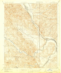 Download a high-resolution, GPS-compatible USGS topo map for Bradley, CA (1929 edition)