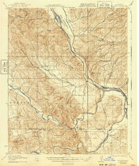 Download a high-resolution, GPS-compatible USGS topo map for Bradley, CA (1940 edition)