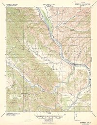 Download a high-resolution, GPS-compatible USGS topo map for Bradley, CA (1941 edition)