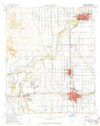 Download a high-resolution, GPS-compatible USGS topo map for Brawley, CA (1961 edition)