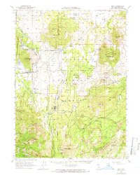 preview thumbnail of historical topo map of Siskiyou County, CA in 1950