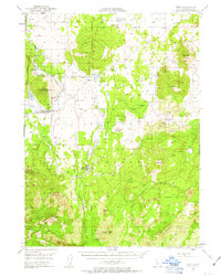 preview thumbnail of historical topo map of Siskiyou County, CA in 1950