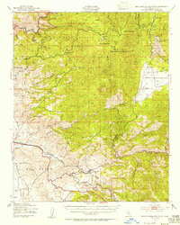 Download a high-resolution, GPS-compatible USGS topo map for Breckenridge Mtn, CA (1955 edition)