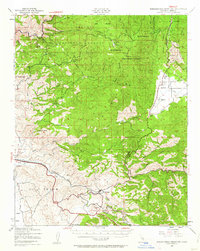 Download a high-resolution, GPS-compatible USGS topo map for Breckenridge Mtn, CA (1963 edition)