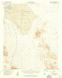 Download a high-resolution, GPS-compatible USGS topo map for Bristol Lake, CA (1958 edition)