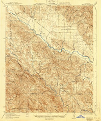 Download a high-resolution, GPS-compatible USGS topo map for Bryson, CA (1940 edition)