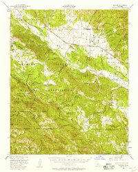 Download a high-resolution, GPS-compatible USGS topo map for Bryson, CA (1957 edition)