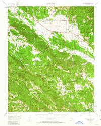 Download a high-resolution, GPS-compatible USGS topo map for Bryson, CA (1963 edition)