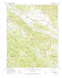 Download a high-resolution, GPS-compatible USGS topo map for Bryson, CA (1968 edition)