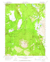 Download a high-resolution, GPS-compatible USGS topo map for Burney, CA (1964 edition)