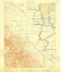 1916 Map of Brentwood, CA