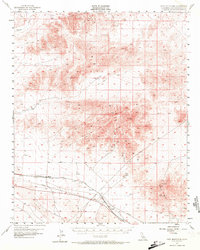 Download a high-resolution, GPS-compatible USGS topo map for Cady Mountains, CA (1972 edition)