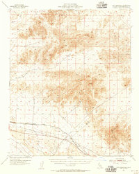 Download a high-resolution, GPS-compatible USGS topo map for Cady Mountains, CA (1956 edition)