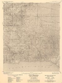 preview thumbnail of historical topo map of Calabasas, CA in 1903