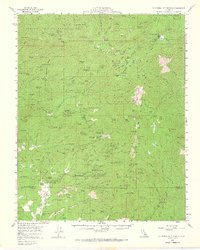 Download a high-resolution, GPS-compatible USGS topo map for California Hot Springs, CA (1966 edition)
