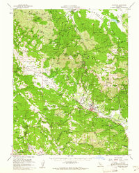 Download a high-resolution, GPS-compatible USGS topo map for Calistoga, CA (1962 edition)