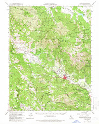 Download a high-resolution, GPS-compatible USGS topo map for Calistoga, CA (1966 edition)