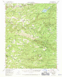 Download a high-resolution, GPS-compatible USGS topo map for Camino, CA (1971 edition)