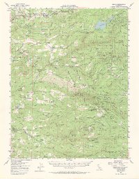 Download a high-resolution, GPS-compatible USGS topo map for Camino, CA (1971 edition)