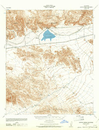 Download a high-resolution, GPS-compatible USGS topo map for Canyon Spring, CA (1961 edition)