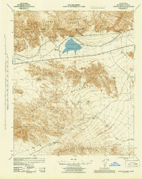 Download a high-resolution, GPS-compatible USGS topo map for Canyon Spring, CA (1944 edition)
