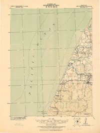preview thumbnail of historical topo map of Humboldt County, CA in 1916