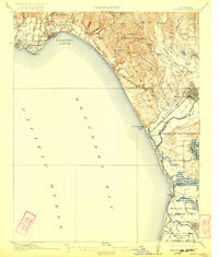 1914 Map of Capitola, 1922 Print