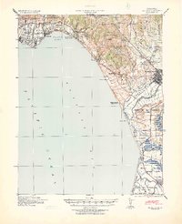 1940 Map of Capitola