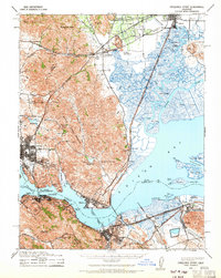 Download a high-resolution, GPS-compatible USGS topo map for Carquinez Strait, CA (1965 edition)