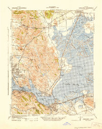preview thumbnail of historical topo map of Solano County, CA in 1942