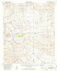 Download a high-resolution, GPS-compatible USGS topo map for Carrizo Mountain, CA (1961 edition)