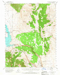 Download a high-resolution, GPS-compatible USGS topo map for Casa Diablo Mtn, CA (1967 edition)