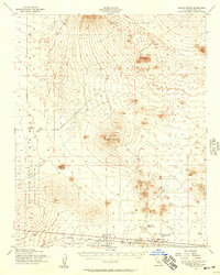 Download a high-resolution, GPS-compatible USGS topo map for Castle Butte, CA (1957 edition)